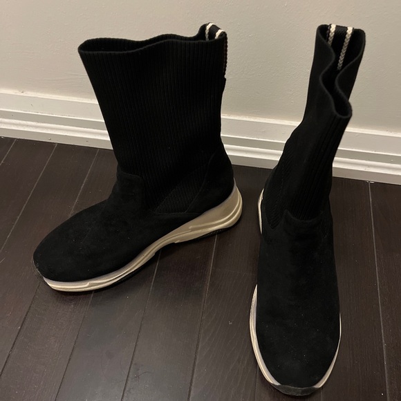 Knit high sneakers - Picture 2 of 2